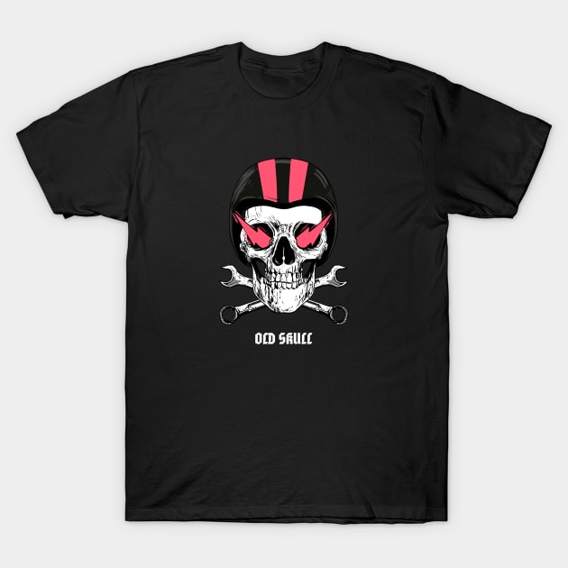 Old Skull T-Shirt by Dody